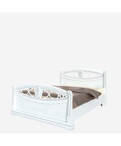 Кровать с высоким изножьем (Н) "Василиса"