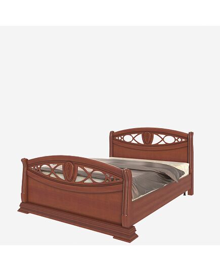 Кровать с высоким изножьем (Н) "Василиса"