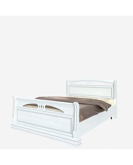 Кровать с высоким изножьем "Василиса"